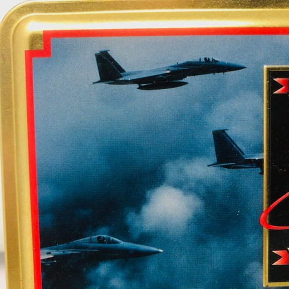 Vintage Collectible Advertising Tin – USAF – Air Force – 50th Anniversary Empty - Picture 3 of 11